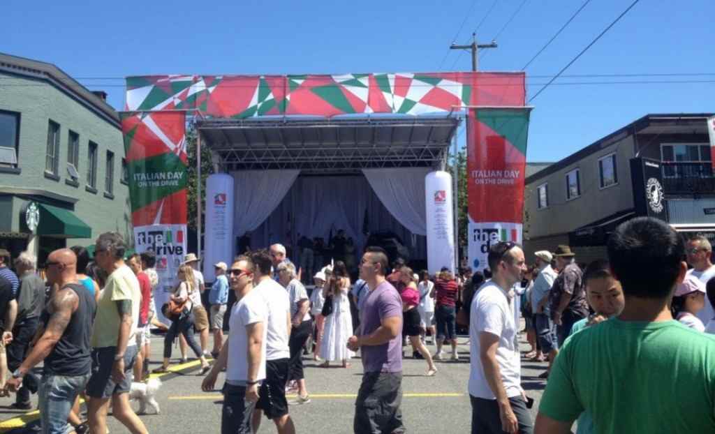AVS Stageline SL-100 Mix at Italian Day