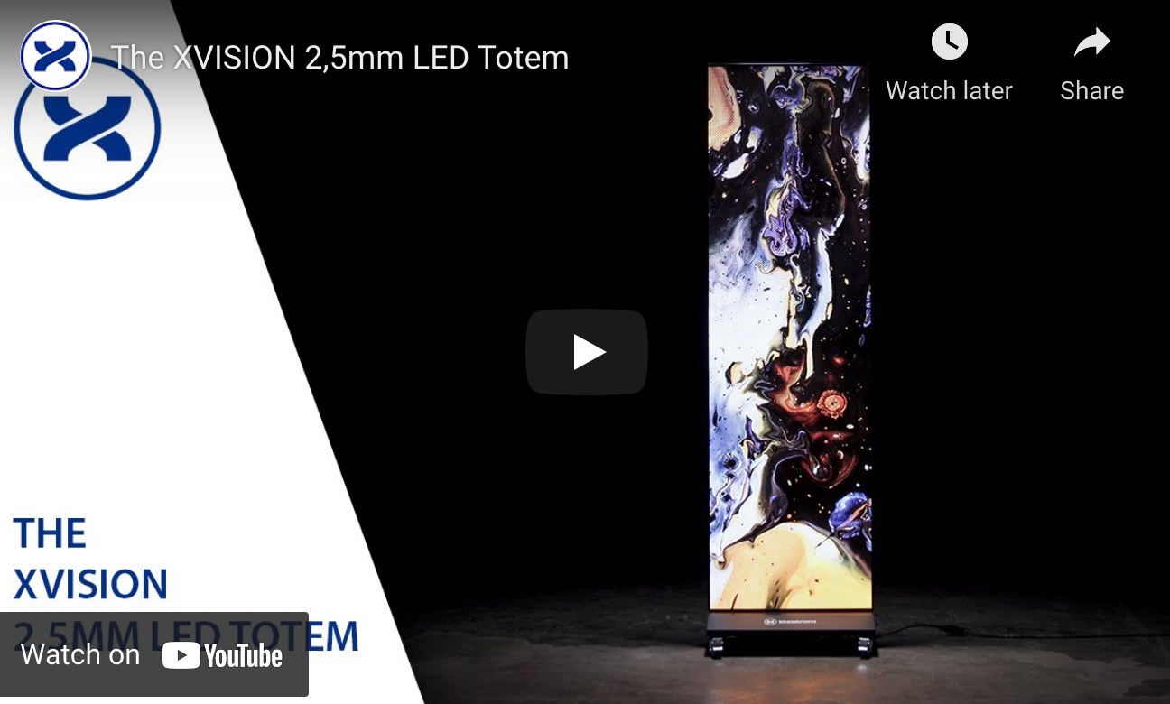 XVISION 2.5mm LED Totem